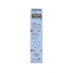 CATTIER - Sleeping Crème de Nuit Hydratante - pour Peaux Déshydratées - Jus Végétal Actif BIO - 50ml Crème Jour et Nuit