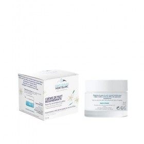 Saint-Gervais Mont Blanc - Soin de Nuit Régénérant Anti-Âge pour Peaux Matures & Sensibles - 50 ml Crème Jour et Nuit