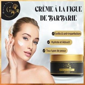 Giulia Beauty Crème NUIT à l’huile de Pépins de Figue de Barbarie ANTI-ÂGE | NUIT – 100% Pure, Bio, Naturelle – Pressée à Fro...