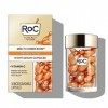 RoC - Multi Correxion Revive + Glow Sérum de Nuit Lissant à la Vitamine C - Anti-rides et Vieillissement -Anti-Âge - Réductio