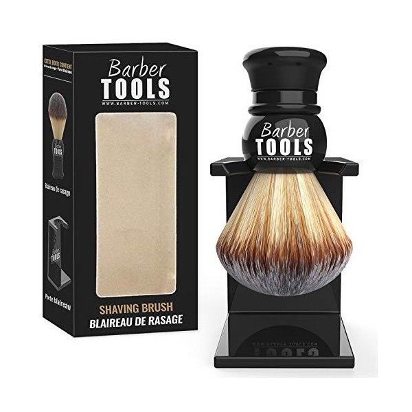 Barber Tools Blaireau de Rasage avec Porte