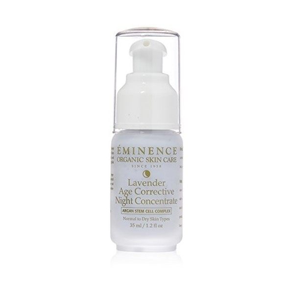 Eminence Lavender Age Corrective Night Concentrate Normal to Dry Skin, Especially Mature 35ml Crème Jour et Nuit