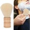 Générique Brosse de Rasage, Brosse de Rasage de Barbe de Cheveux cassés de Coiffeur de Salon Professionnel pour Les Hommes