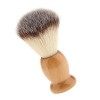 Brosse à Barbe en Poils de Blaireau de Rasage Pinceau pour Homme Barbier Coiffeur/chez, Tête Noire