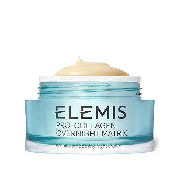 ELEMIS Matrice pour la nuit pro-collagène avec technologie des peptides pour lisser, raffermir et régénérer, crème anti-rides...