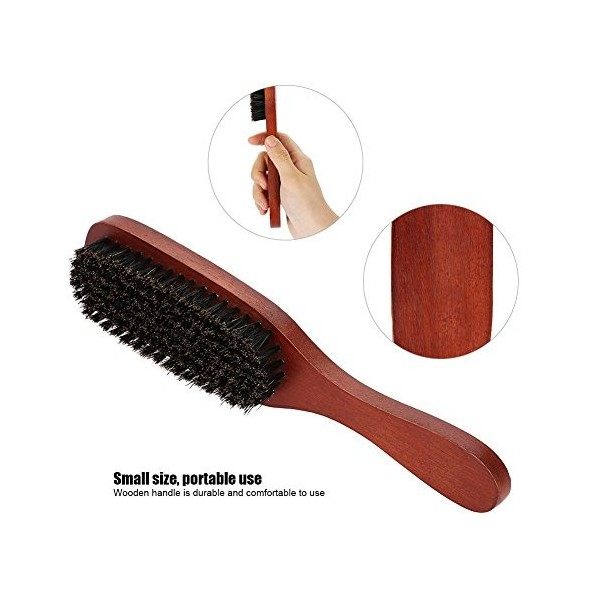 Brosse à barbe, outil professionnel de nettoyage de salon de coiffure de moustache de brosse de rasage de moustache dhommes