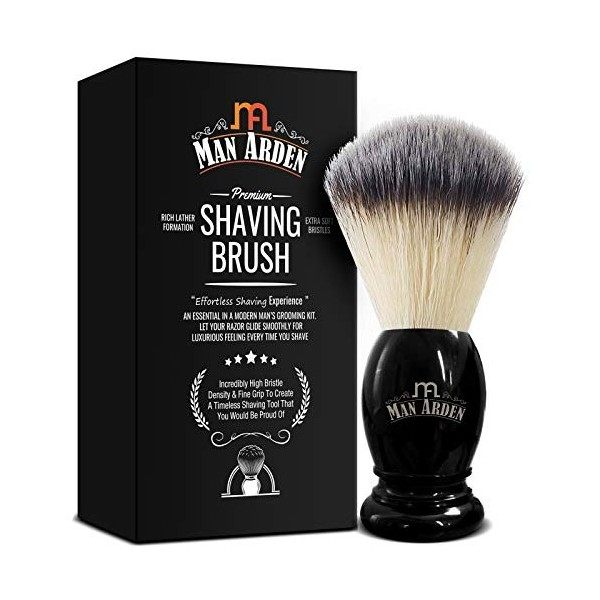 Man Arden Premium Shaving Brush With Extra Soft Bristles