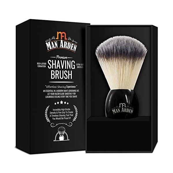 Man Arden Premium Shaving Brush With Extra Soft Bristles