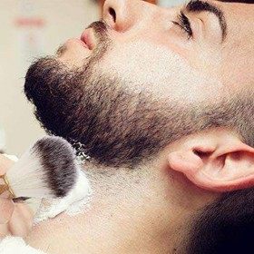 U-K Premium Quality Badger Hair Men s Blaireau Barber Salon Men Facial Barbe Nettoyage Rasage-Mousse Rasoir Brosse Nice and 