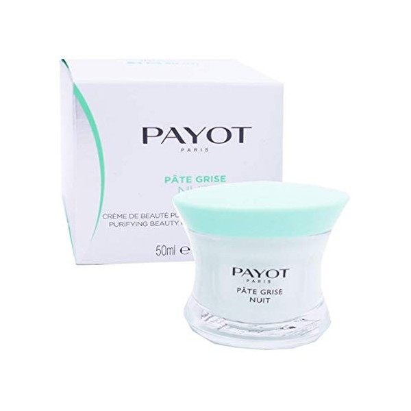 PAYOT PARIS Mixte Crema Noche PAYOT PARIS PATE GRISE CR ME DE NUIT 50ML, Noir, Cinquante EU Crème Jour et Nuit