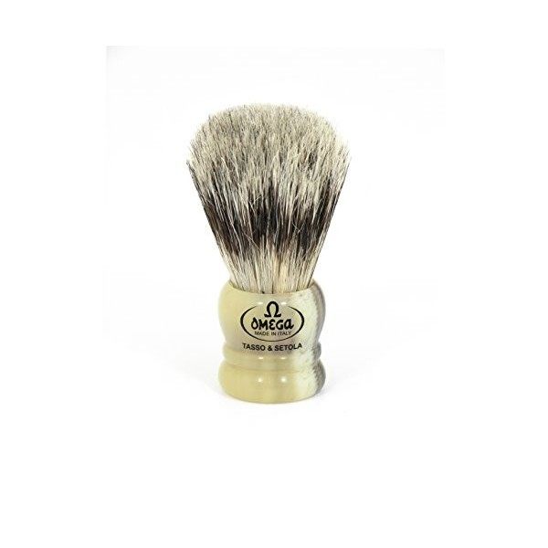 Omega 11047 Brosse de rasage en poils et taux