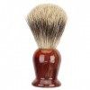 Brosse à savon crème, brosse à barbe de 2,28 x 4,13 x 1,57 pouces, outil de barbe pour le rasage humide, cadeau pour hommes