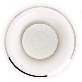 MÜHLE Porcelain Shaving Bowl with Platinum Edge, White