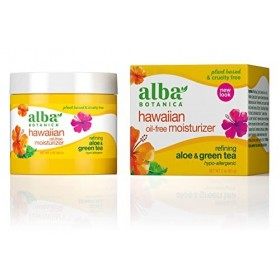 Alba Botanica Hawaiian Aloe and Green Tea Oil-Free Moisturizer -- 3 oz by Alba Crème Jour et Nuit