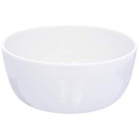 PLISSON - Bol à Barbe - Bol de Rasage en Porcelaine de Limoges pour Savons à Raser - Sans Couvercle - Fabrication Artisanale 