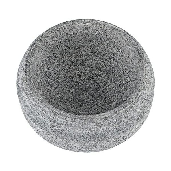 MDLUU Bol de rasage en granit naturel, bol de mousse de rasage, tasse de savon de rasage pour homme, bol en pierre déocrative