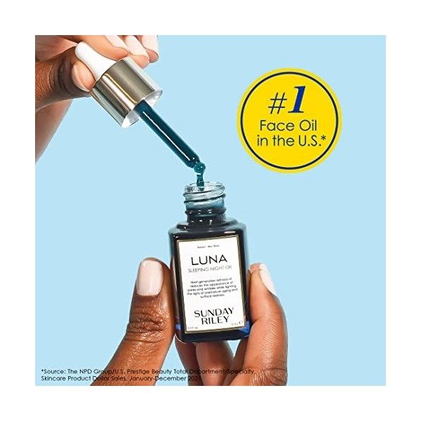 Sunday Riley Luna Sleeping night oil 0.5oz/15ml Crème Jour et Nuit