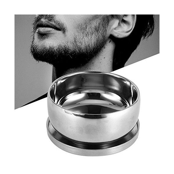 Porte-savon à raser, bol en mousse à raser, porte-savon à raser durable pour hommes brillant de haute qualité, tasse à savon 