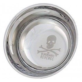 The Bluebeards Revenge, Traditional Stainless Steel Lathering Shaving Bowl For Shaving Creams And Soaps