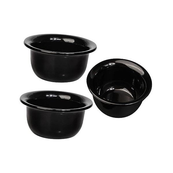 minkissy 3 Pièces Outil Bol De Rasage Réutilisable Bol De Rasage Domestique Fournitures De Rasage Tasse De Rasage Tasse De Ra