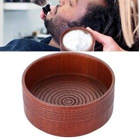 Bol à savon en bois, bol à savon de haute qualité, nettoyage de la barbe à usage personnel salon de coiffure homme