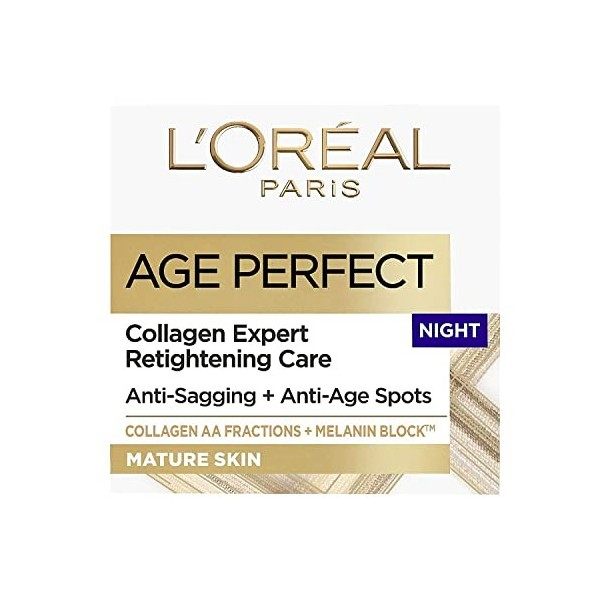 LOréal Age Perfect Crème de Nuit Hydratant 50 ml Crème Jour et Nuit