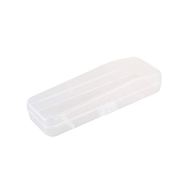 Josenidny 1 Pcs Voyage Double Bord Rasoir Boîte De Rangement Rasoir ÉTui Accessoires De Rasoir Transparent Rasoir Titulaire D