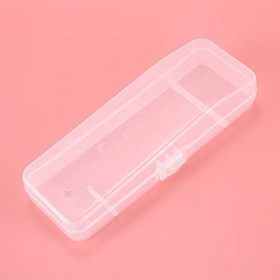 Josenidny 1 Pcs Voyage Double Bord Rasoir Boîte De Rangement Rasoir ÉTui Accessoires De Rasoir Transparent Rasoir Titulaire D