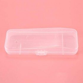 Lrtzizy 1 Pcs Voyage Double Bord Rasoir Boîte De Rangement Rasoir ÉTui Accessoires De Rasoir Transparent Rasoir Titulaire De 