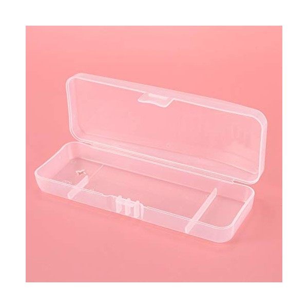 1 Pcs Voyage Double Bord Rasoir Boîte De Rangement Rasoir ÉTui Accessoires De Rasoir Transparent Rasoir Titulaire De Stockage