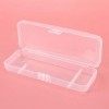 1 Pcs Voyage Double Bord Rasoir Boîte De Rangement Rasoir ÉTui Accessoires De Rasoir Transparent Rasoir Titulaire De Stockage