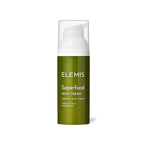 ELEMIS Crème de nuit prébiotique pour le visage, hydrater,restaurer et reconstituer, hydratant de nuit intensément nourrissan...