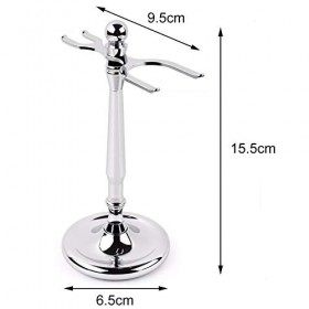 Fayeille Support pour Hommes Un Support en Métal de Haute qualité pour Tous Les blaireaux de Rasage