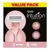 Wilkinson Sword Intuition Complete Pour Femmes - 1 Rasoir + 6 Lames