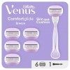 Gillette Venus Comfortglide Breeze Rasoir, 1 Manche, 6 Recharges De Lames, À 3 Lames, Rasage En Douceur