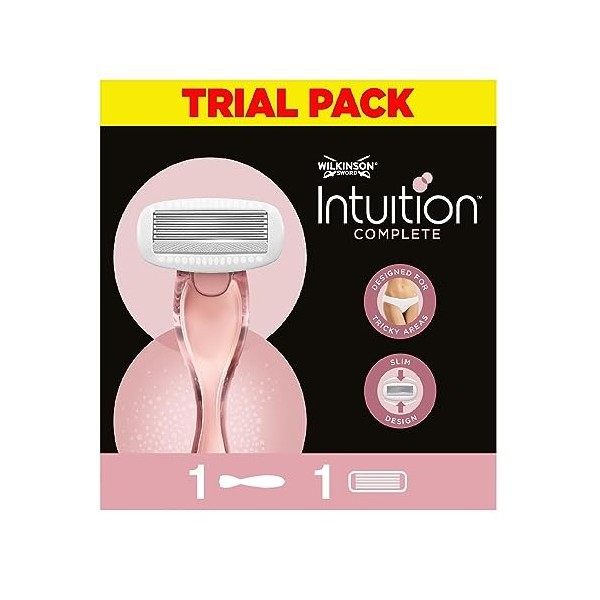 Wilkinson Sword Intuition Complete Womens Razor with 1 Blade