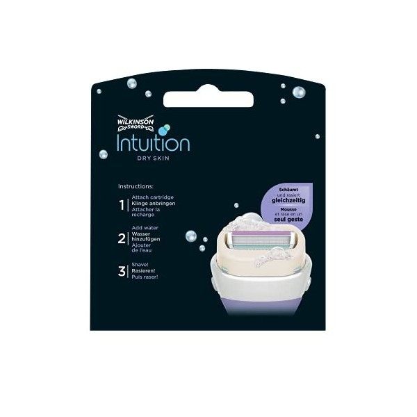 Wilkinson Sword Intuition Variety Lames de rasoir pour femme