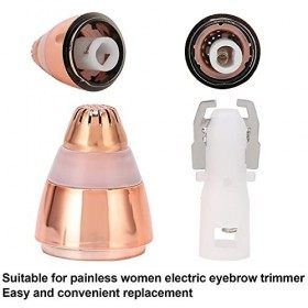 Tête de Rechange pour épilateur de Sourcils pour la Coupe des Sourcils, Lépilation, la Lame de Tête de Coupe-sourcils électr