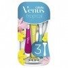 Gillette Venus Tropical Rasoirs Jetables pour Femme 3 Pièces - Lot de 2