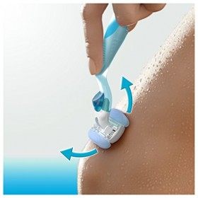 Venus Comfortglide Vanille Rasoir Femme + 1 Lame de Rasoir Recharges, Pas Besoin de Crème de Rasage [OFFICIEL]