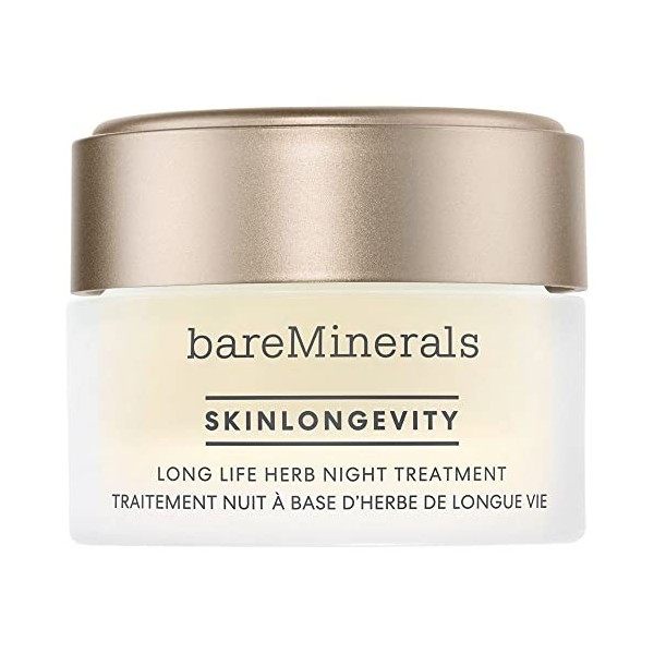 bareMinerals Skinlongevity Long Life Herb Night Traitement pour Unisexe 1.7 oz 48.2 g Crème Jour et Nuit