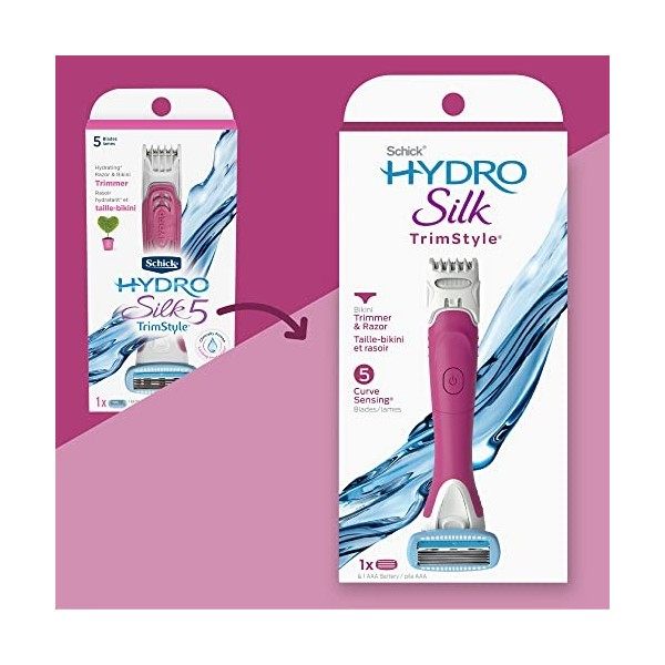 Schick Hydro Silk TrimStyle Razor and Bikini Trimmer by Schick