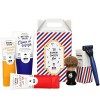 Kit de Rasage de Monsieur BARBIER | Français, Naturel et Végan | Avant Rasage, Crème de Rasage, Après Rasage, Blaireau & Raso