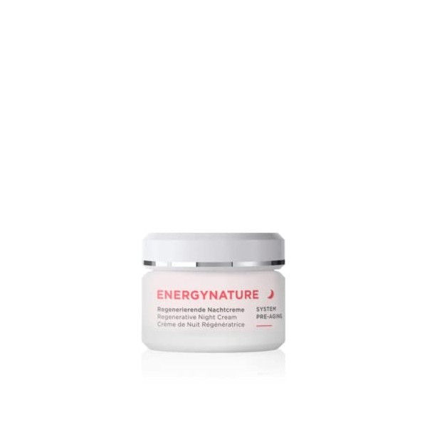 ANNEMARIE BÖRLIND Crème de Nuit Régénératrice ENERGYNATURE 50ml - La caféine bio vitalise la peau. Sans dérives d’huiles mi