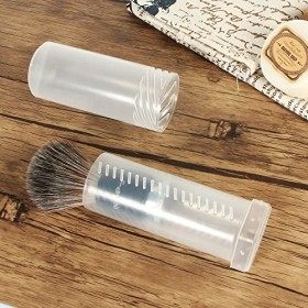 Favali Blaireau de Rasage - Blaireau de Rasage Poils de Blaireau - Blaireau de Rasage et Set de Rasage Étui de Voyage - Manch