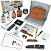 Kit/Set/Coffret dentretien et de soin pour barbe et rasage avec Soin de barbierm Tondeuse et Bqvoir - Cosmetique Made in Fra