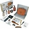 Kit/Set/Coffret dentretien et de soin pour barbe et rasage avec Soin de barbierm Tondeuse et Bqvoir - Cosmetique Made in Fra