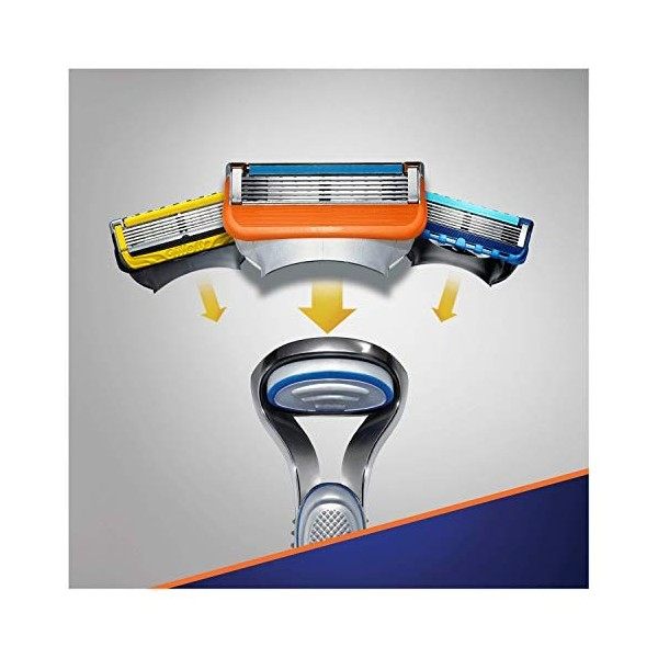 Gillette Fusion5 Rasoir Pour Homme + 11 Lames