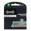 Wilkinson Sword - Quattro Titanium Sensitive - Lames de rasoir pour Homme - Pack de 8 lames