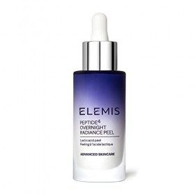 ELEMIS Peeling Peptide4 éclat de nuit , enrichi en ahas, un peeling quotidien multitâche à l’acide lactique exfolie en douceu...